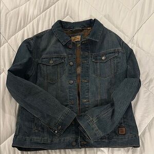 Redhead Ranch Denim Jacket - Dark Blue